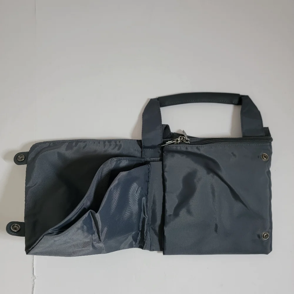 TUMI Gray Foldable Travel Lightweight Tote Bag